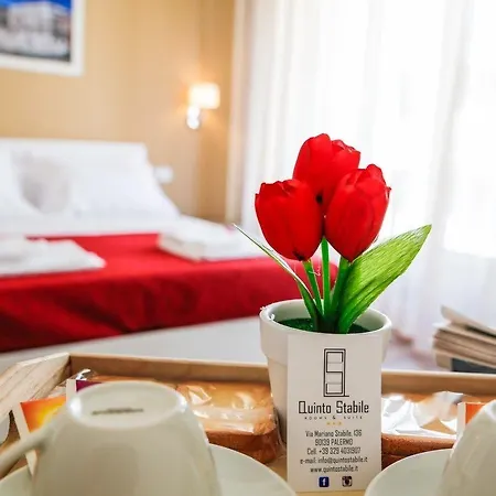 ベッド・アンド・ブレックファスト Quinto Stabile Rooms&suite パレルモ